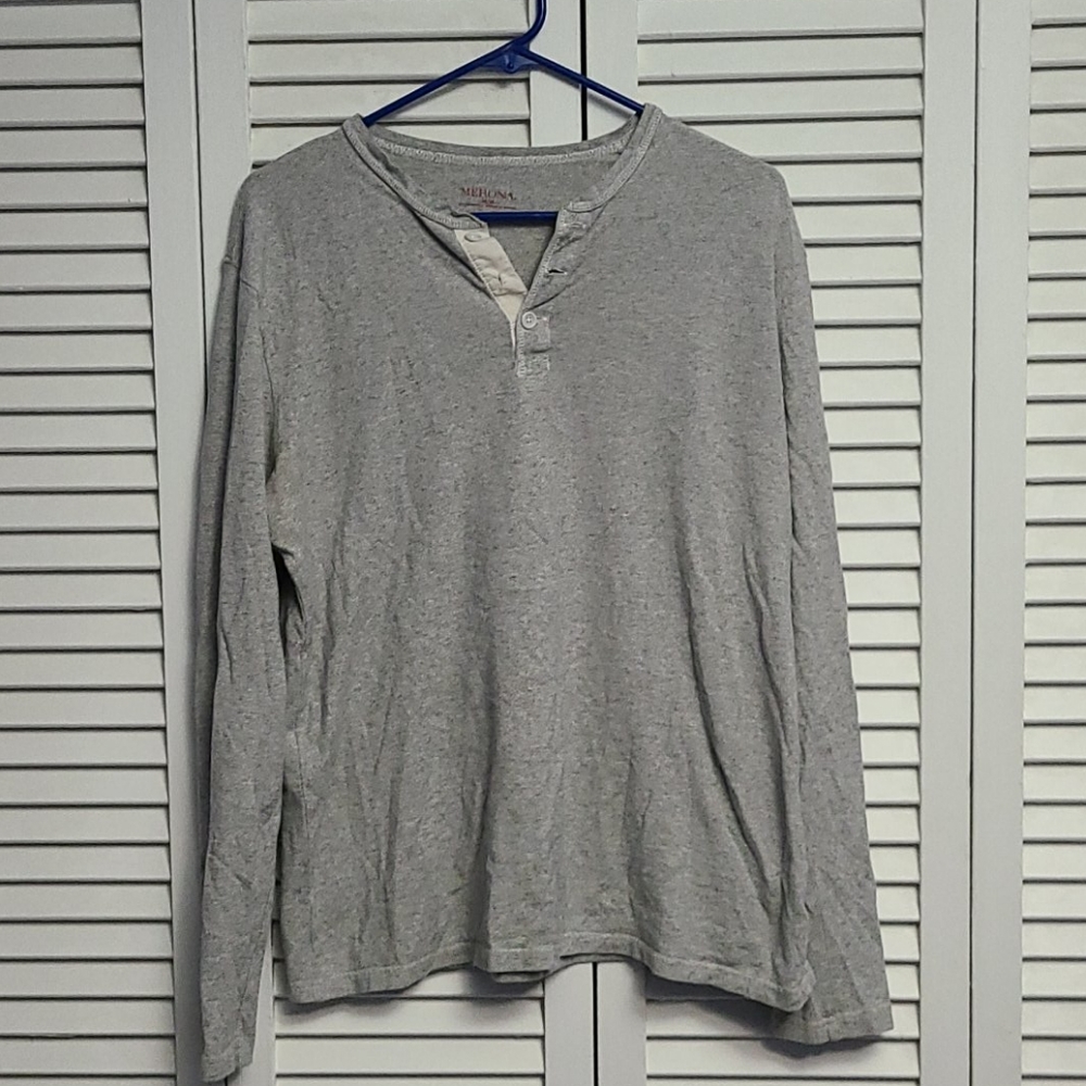 Merona Men's Long Sleeve Henley